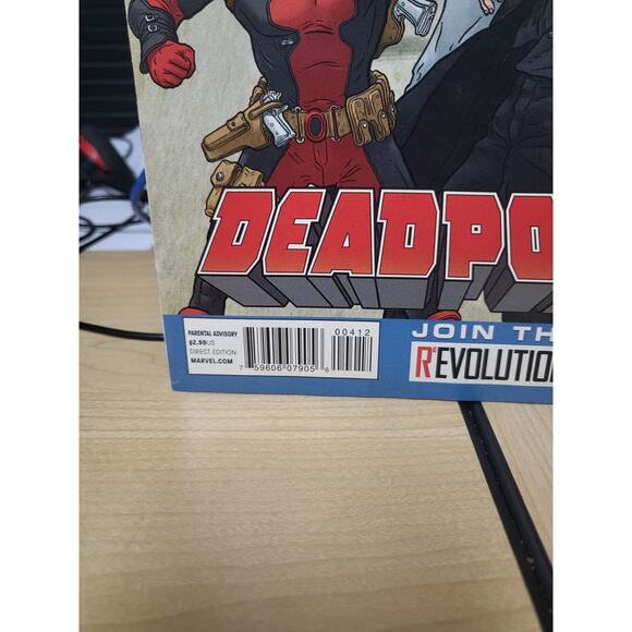 Deadpool #4 2013 2nd Print Geoff Darrow Variant Zombie Presidents Marvel Comics - Picture 5 of 7